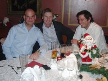 Markus Haubner, Andreas Flekal und Thomas Pokernus